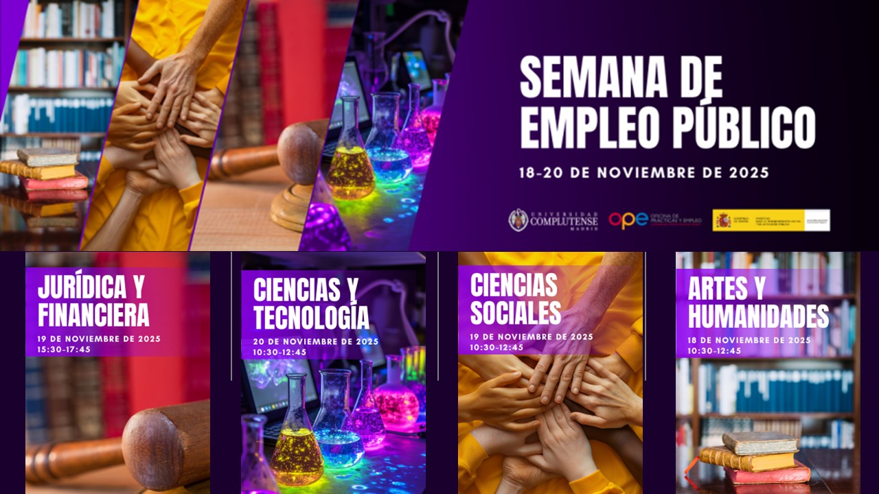 II Semana de Empleo Público, 18-20 de noviembre